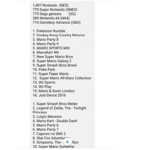 Modded wii loaded with 4,077 games all the games that I have is listed and post